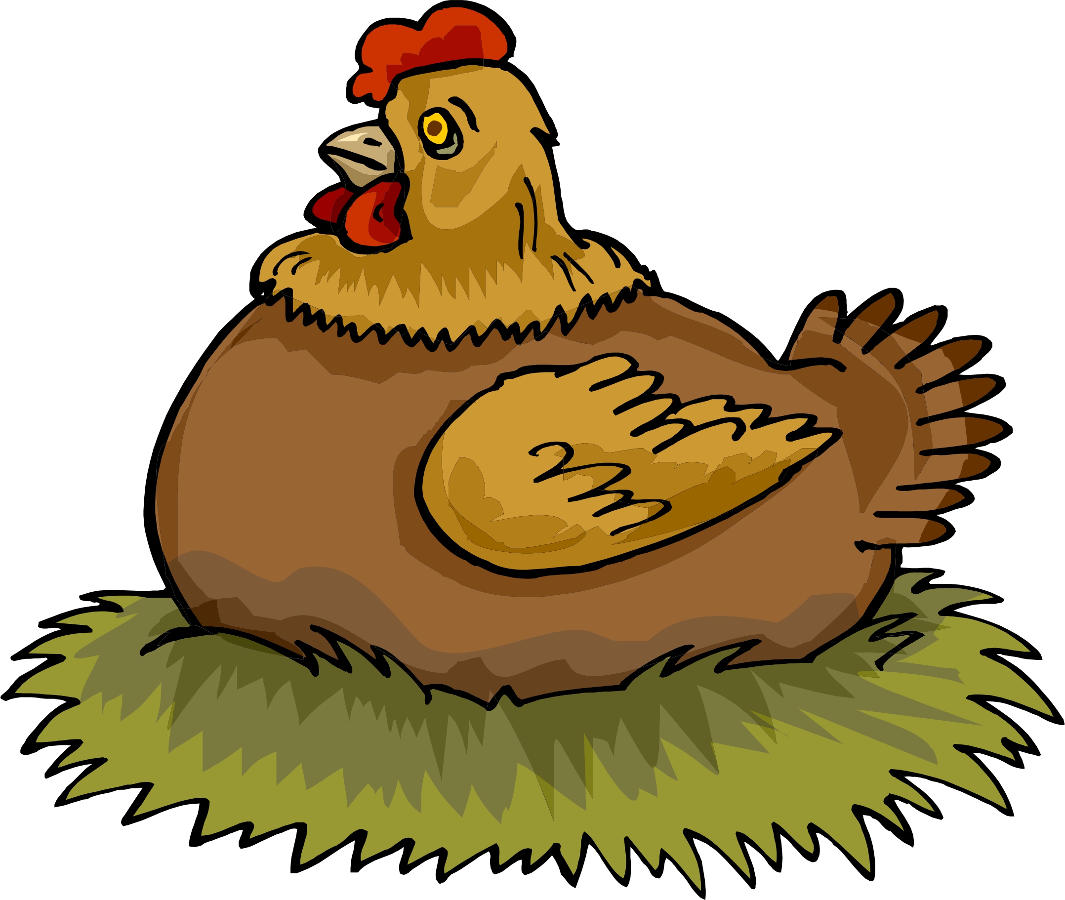 Images For > Chicken Nest Clipart