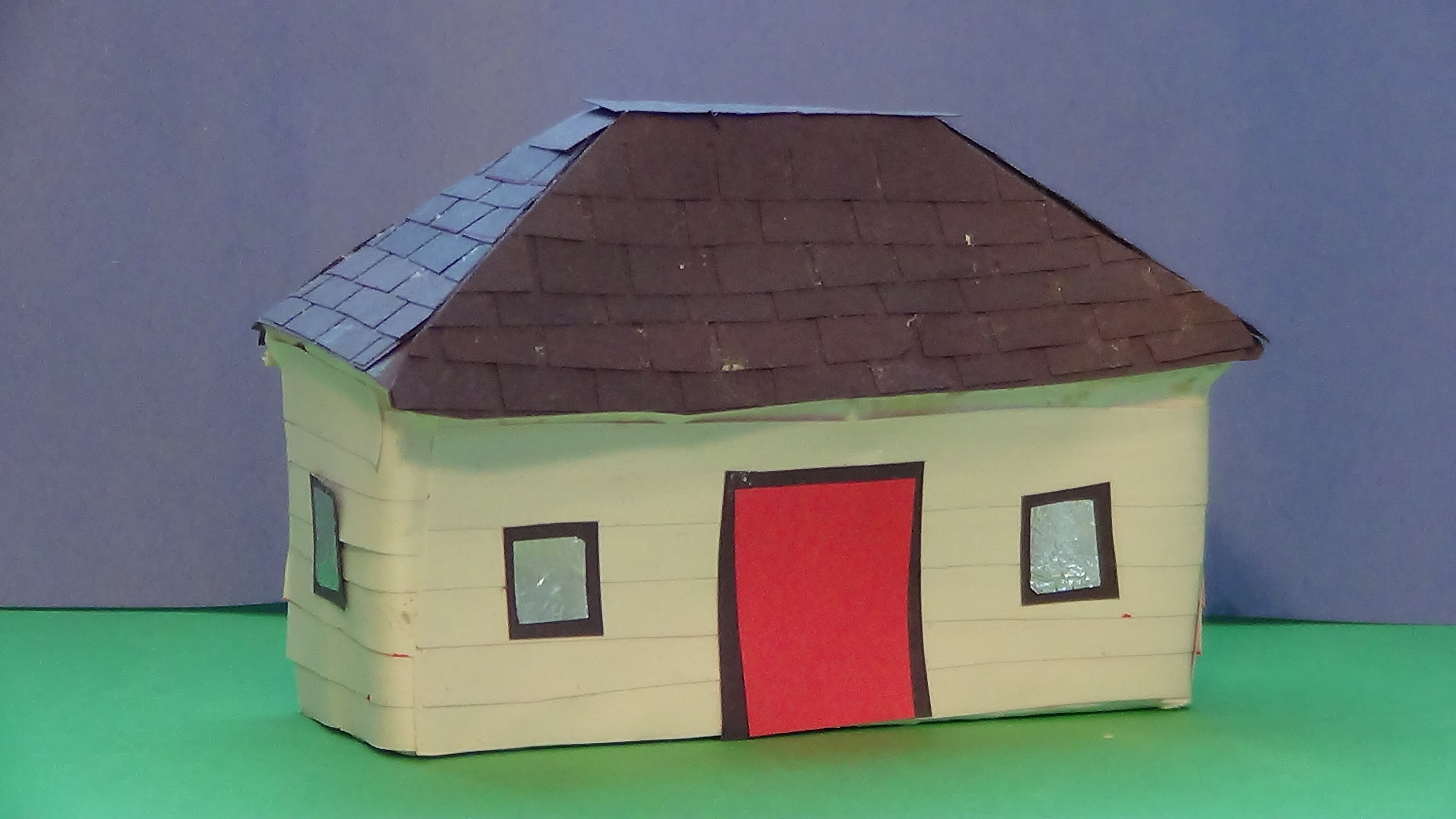 How to Make a Model of a House - YouTube