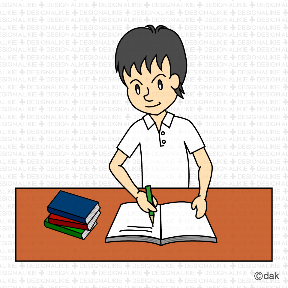Students to study｜Pictures of clipart and graphic design and ...