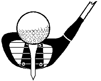 Golf Club Clip Art Black And White - ClipArt Best