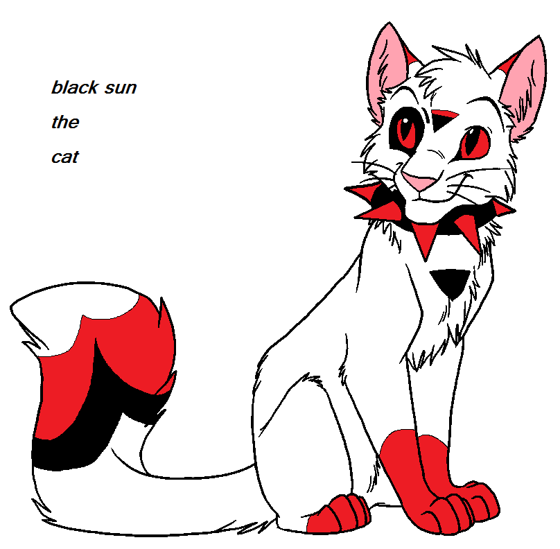my warrior cat black sun by KarzillaKouhai778 on deviantART
