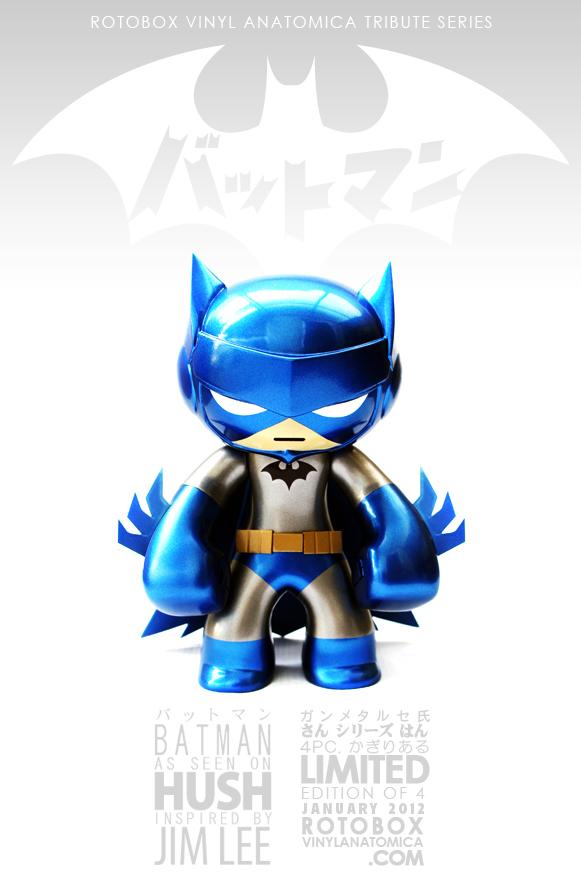 Rotobox Vinyl Anatomica Tribute Series: Batman/Hush | blurppy