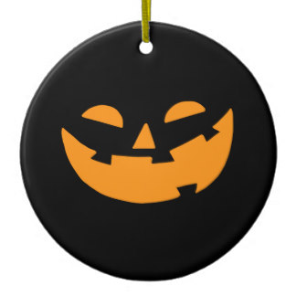 Smiling Pumpkin Ornaments, Smiling Pumpkin Ornament Designs for ...