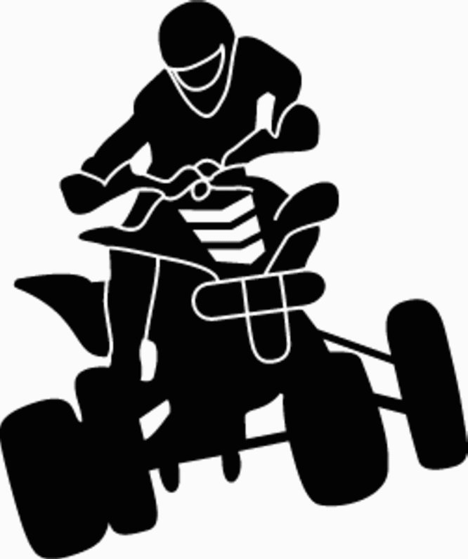 quad racer 2, 4x4 decals, automotive stickers, motor decals, vinyl ...