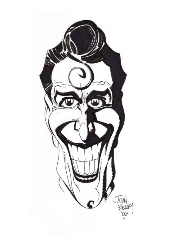 Joker by John Beatty, in Arnie Grieves's Sketches and commissions ...