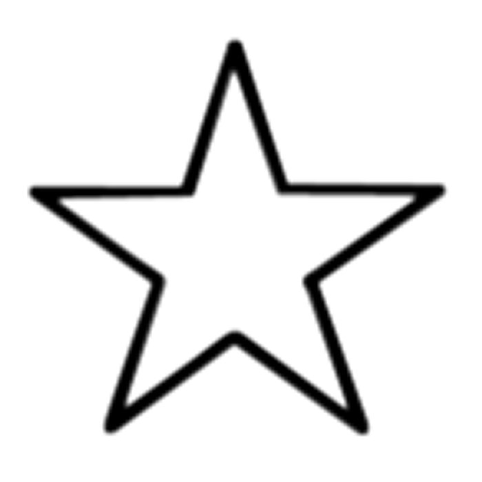 Star Design Stamp, 6.5mm Character