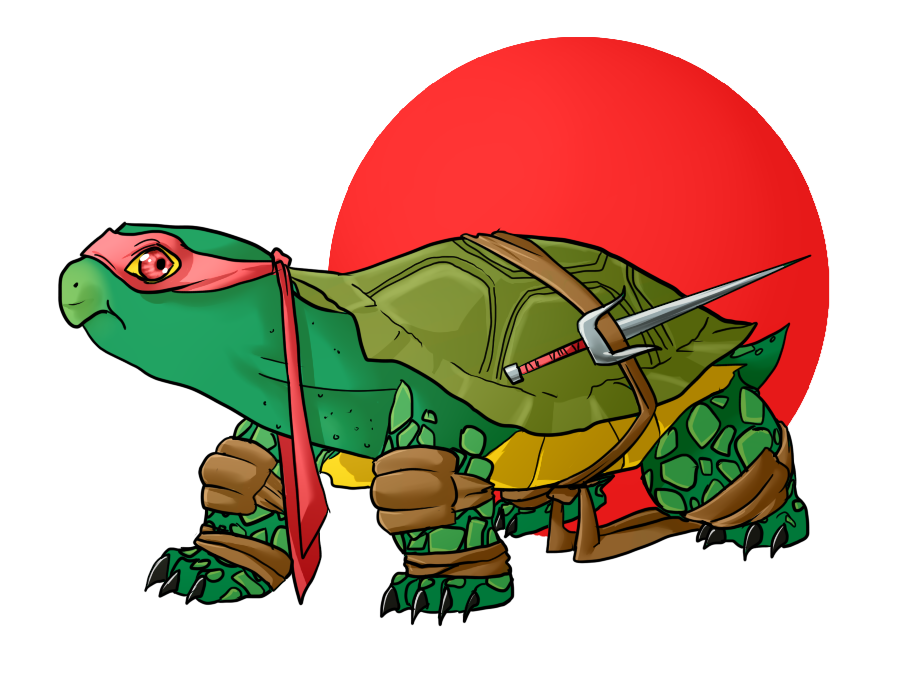 Teenage Ninja Turtle (Day 4) by SkittyStrawberries on deviantART
