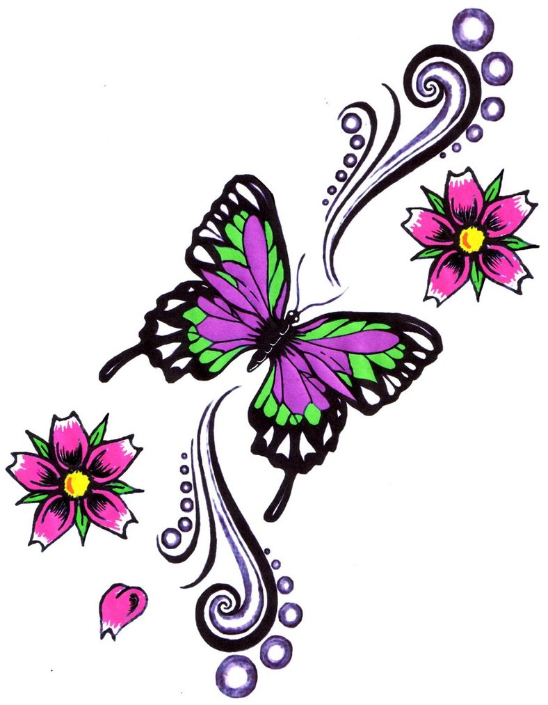 Butterfly Tattoos and Designs| Page 175