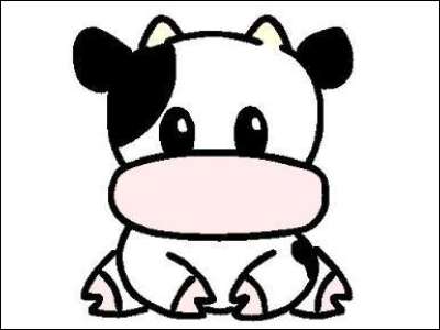 Pix For > Cute Clipart Cow