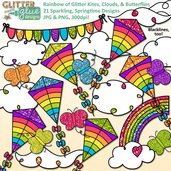 Clip Art - Glitter Meets Glue Designs | Glitter Without The Mess ...