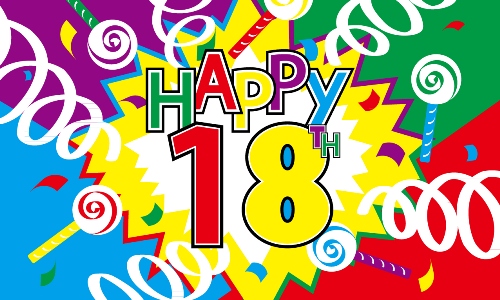 Happy Birthday 18 - Cliparts.co