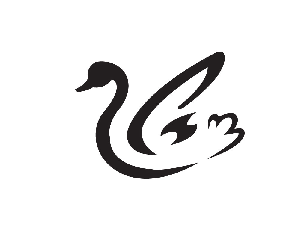 Free designs - Simple swan shade tattoo wallpaper - ClipArt Best ...