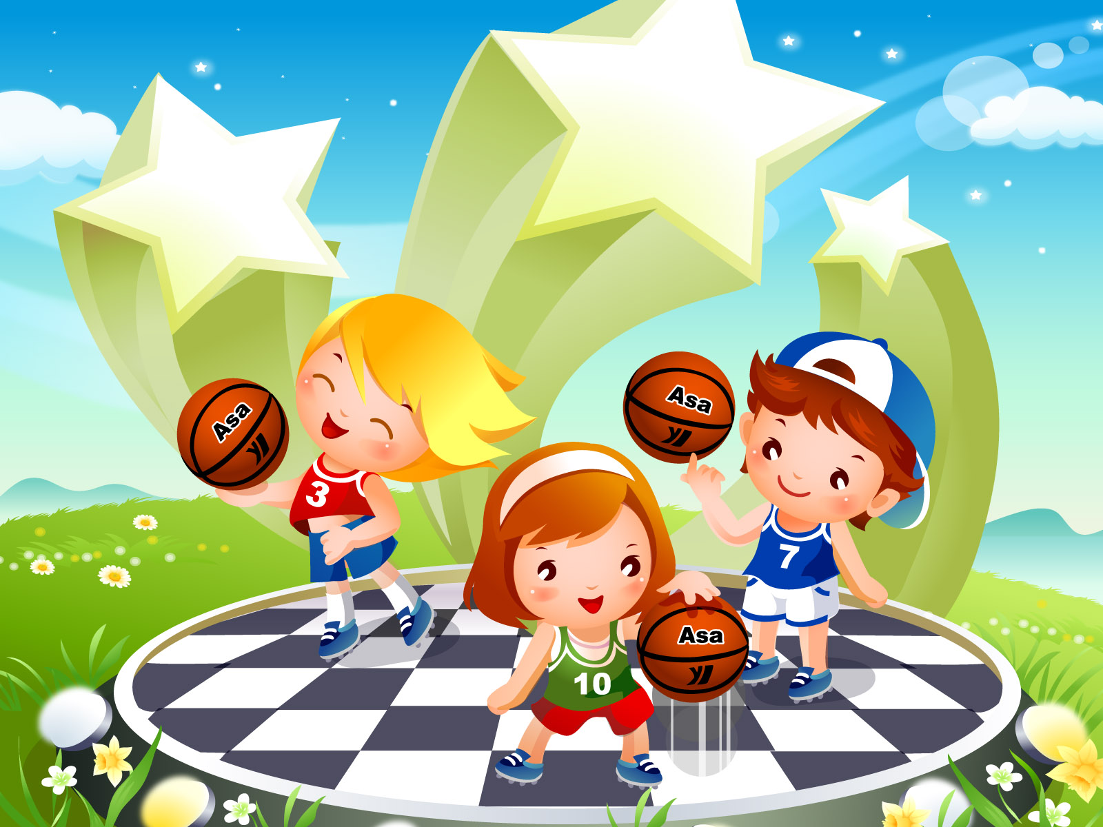 The second series of Children's Games 809 - Cartoon Vector - Vector
