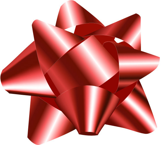 Download Big Red Bow Vector Free