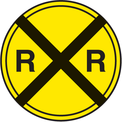 Traffic Signs - Railroad Crossing | Road Traffic Signs | Seton