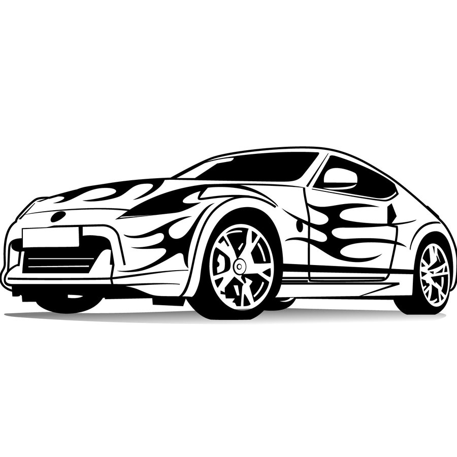 DeviantArt: More Like Sports Car Vector Illustration by Vectorportal