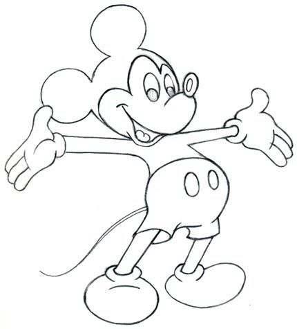 Draw Mickey Mouse Creare Pennello Personalizzato | 3D Wallpapers