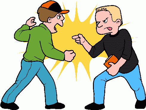 Cartoon Pictures Of Two Friends Fighting Gallery