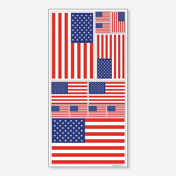 Flag Window Clings - OrientalTrading.com | around the world | Pintere…