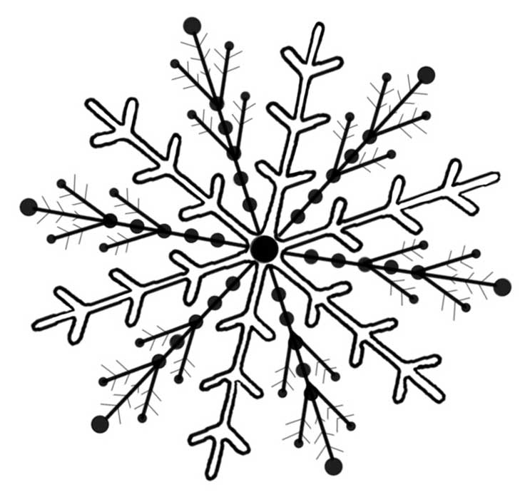 Easy Snowflake Drawing Images & Pictures - Becuo