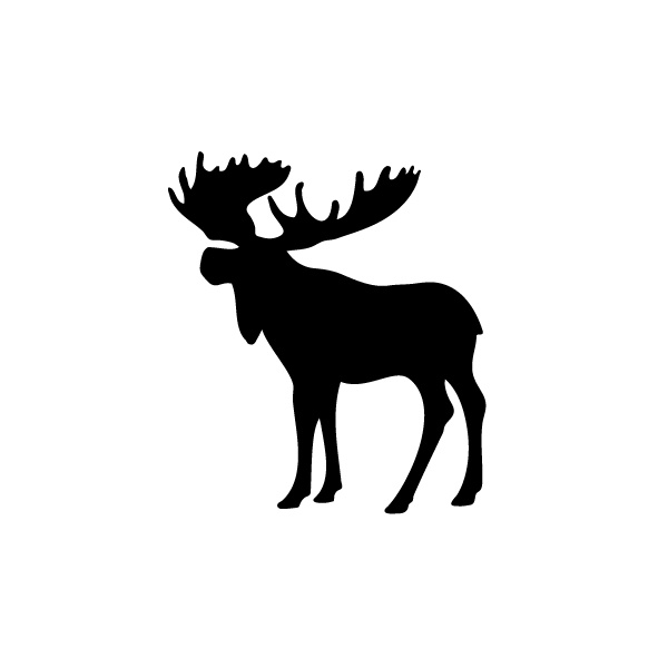 Moose Silhouette - ClipArt Best
