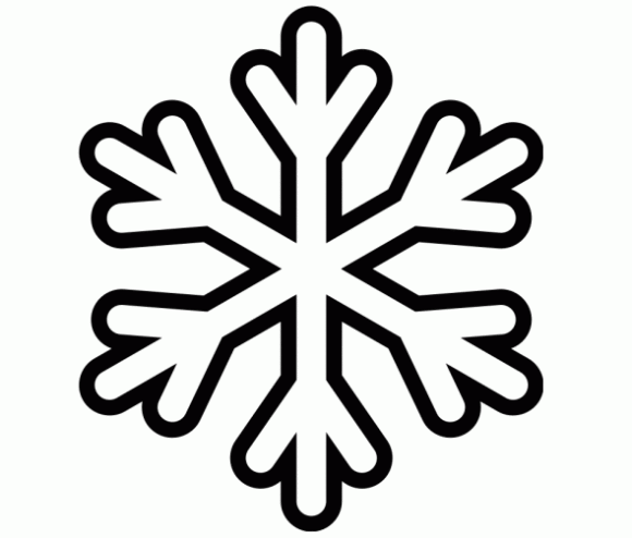 Kids Coloring Pages Winter Snowflake - Winter Coloring pages of ...