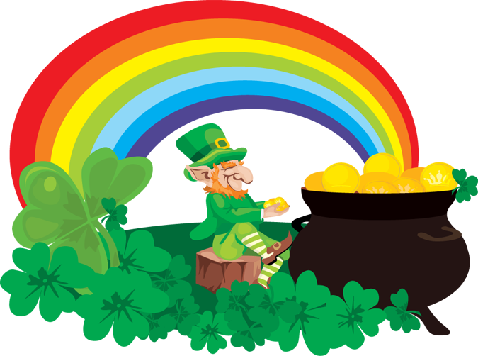Pot of Gold at End of Rainbow - ClipArt Best - ClipArt Best