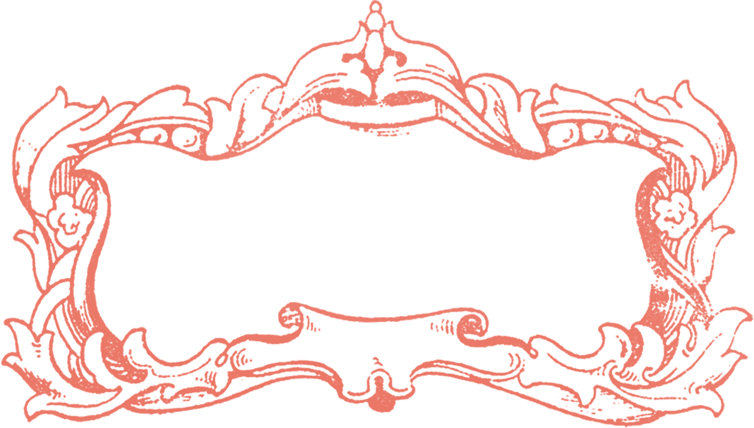 Fancy Blue Scroll Clip Art | Clipart Panda - Free Clipart Images