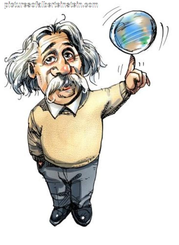 Albert Einstein Cartoon Pictures