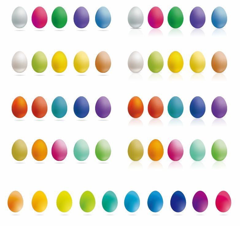 Colorful Easter Eggs Vector Graphic | Free Vector Graphics | All ...