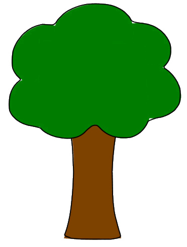 tree simple sketch outline2, 13cm | Flickr - Photo Sharing!