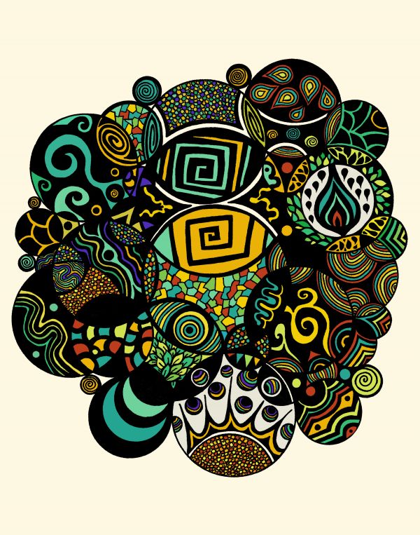 Tribal Patterns | Art prints on metal by Pom Graphic Design