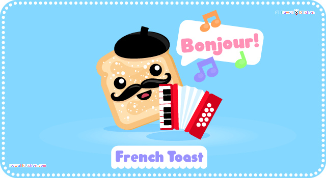 Kawaii French Toast cartoon | Flickr - Photo Sharing!
