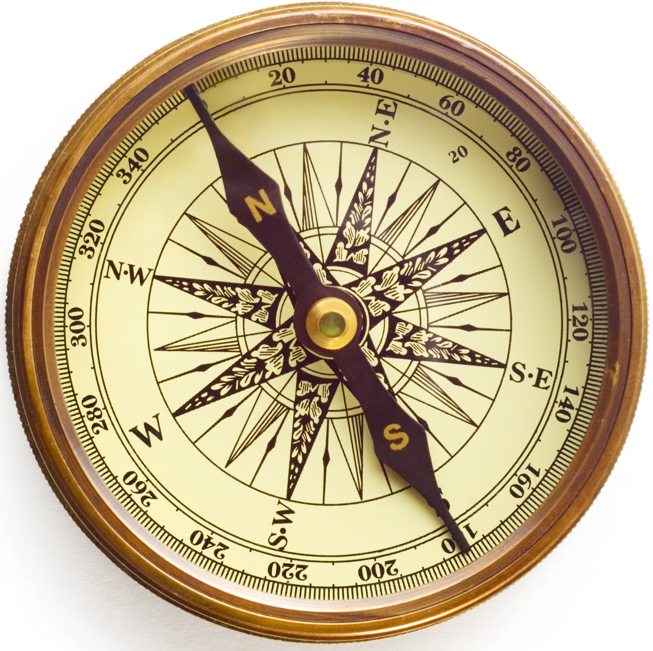 Antique Compass -