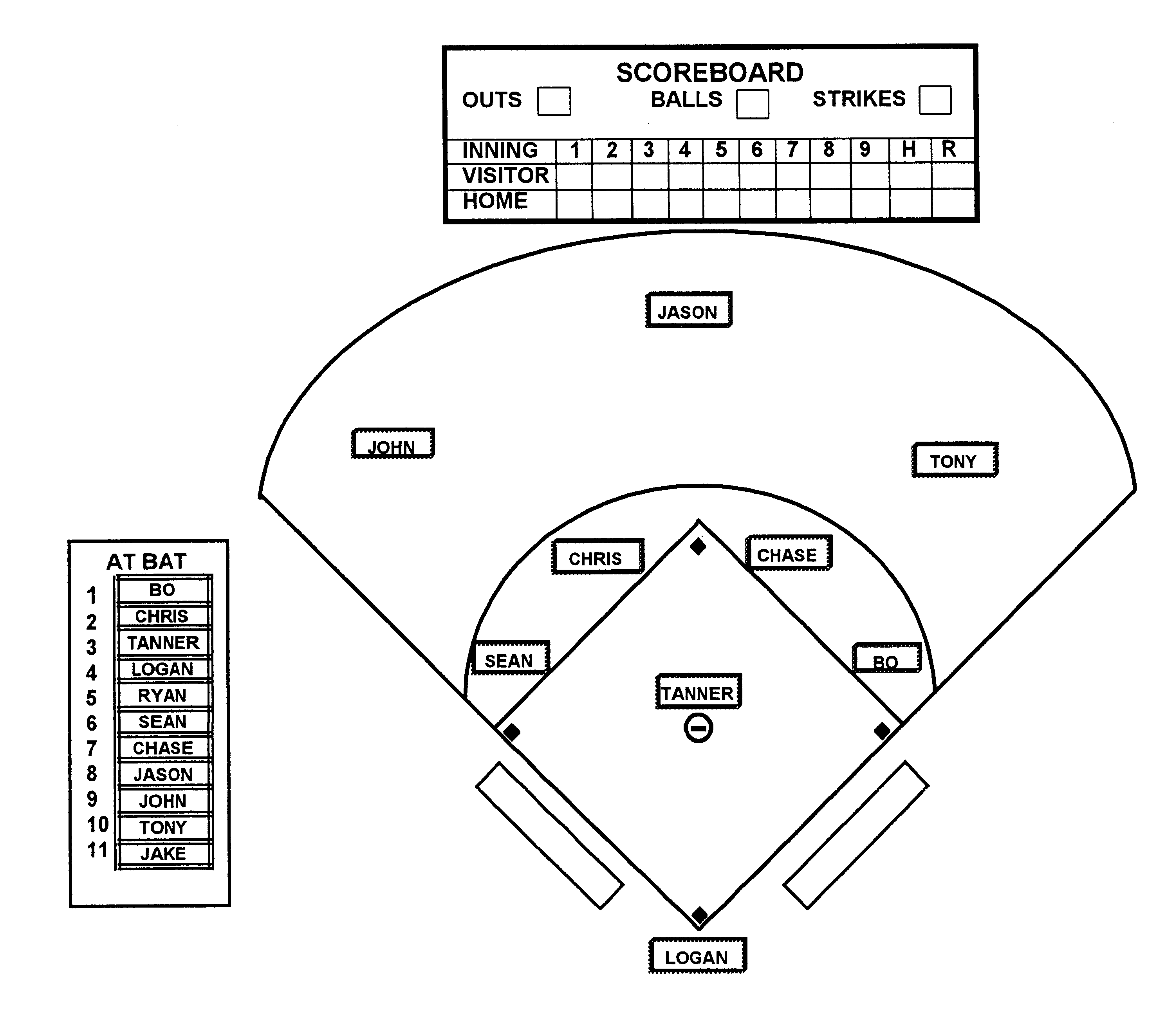 Patent US6439572 - Baseball and soccer training system for ...
