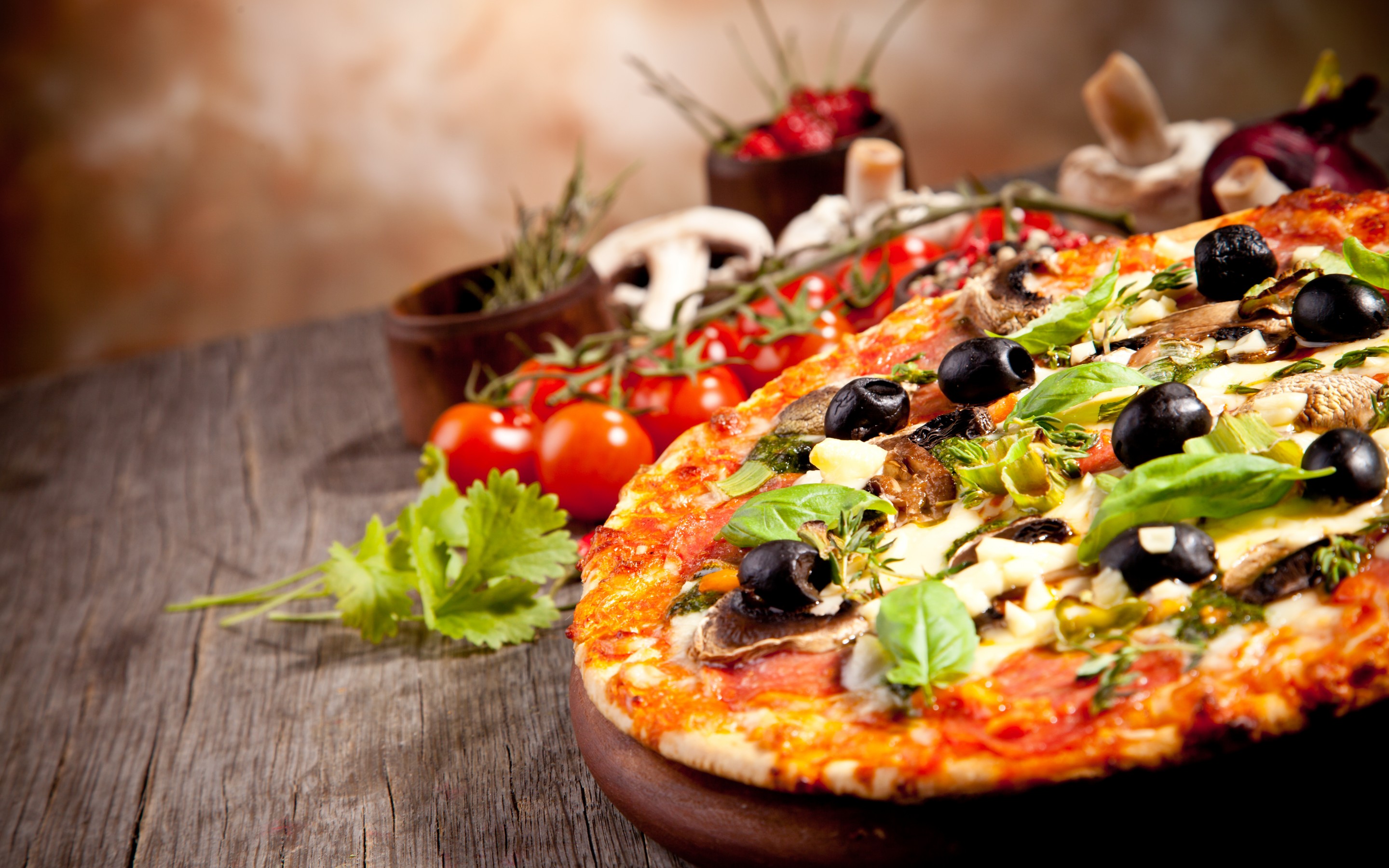 130 Pizza HD Wallpapers | Backgrounds - Wallpaper Abyss