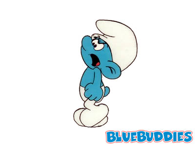 Smurf Animation Cels Gargamel Wasn't Invited to this Party Line ...