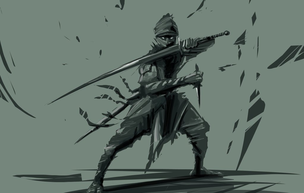 Ninja Sketch by psypher101 on DeviantArt