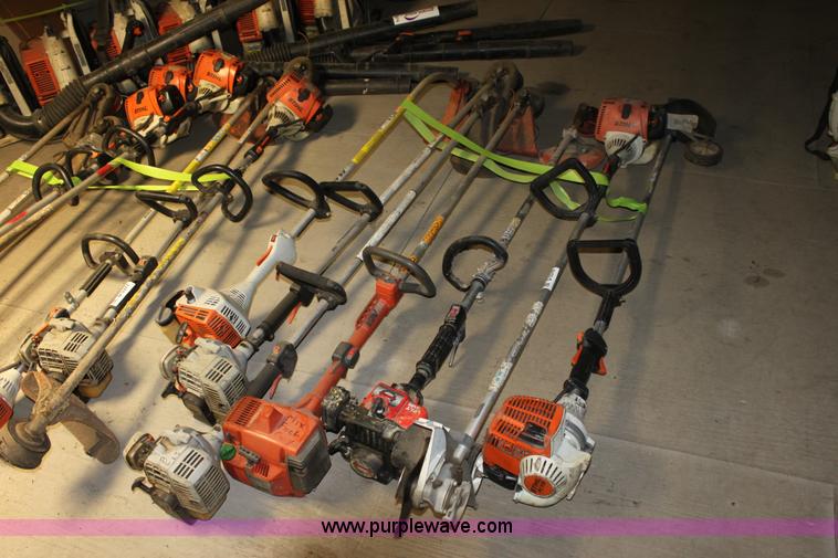 Assorted weed eaters and edgers | no-reserve auction on Tuesday ...
