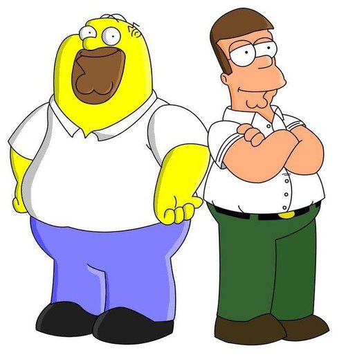 Funny Cartoon: Family Simpson and Homer Guy | Picture 19977 ...