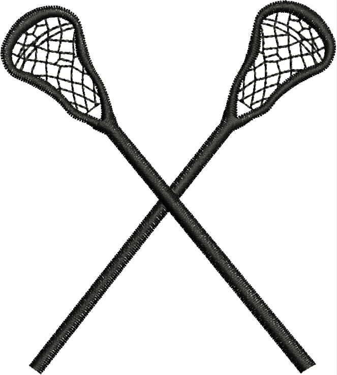 Lacrosse Sticks Clipart