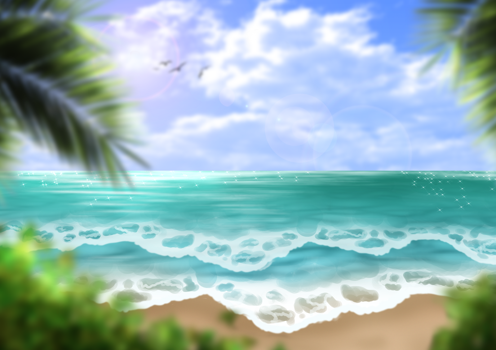 Free Beach Background II by SweetLittleVampire on DeviantArt