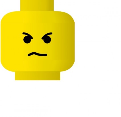 LEGO Smiley En Colère Images Clipart-vector Clipart-vecteur Libre ...
