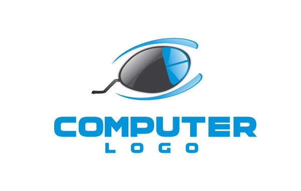 Computer Company Logo- Free Vector Logo Template