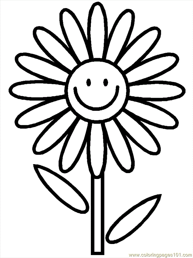 Pictxeer » Search Results » Flower Coloring Printables