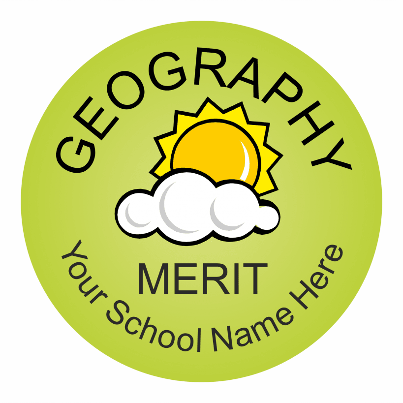 Geography Multi Reward Stickers | For Teachers