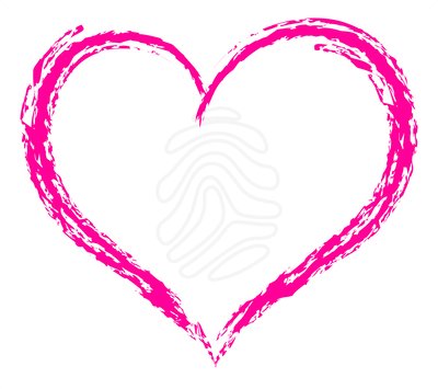 Pink heart - clipart #12110739