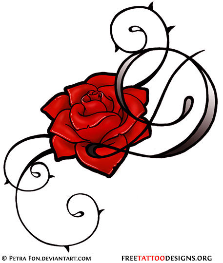 50 Rose Tattoos + Meaning