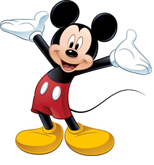 Pix For > Mickey Mouse Outline Drawing