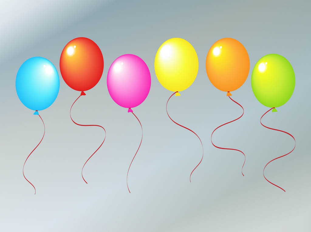 Rainbow Balloons
